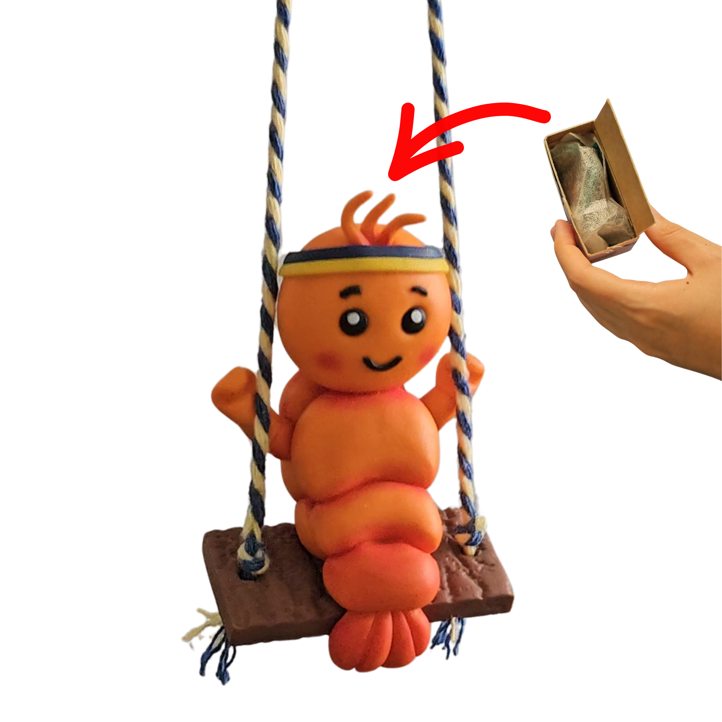 New Car Shrimp Charm Gift