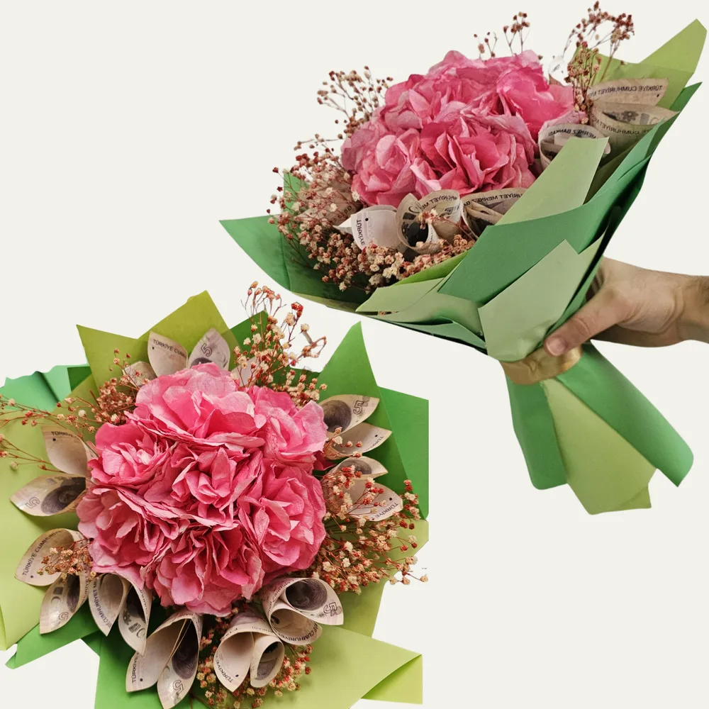 Flower & Money Bouquet